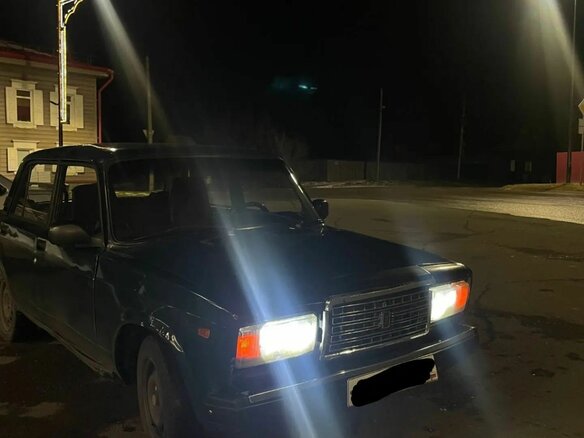 1998 Lada (ВАЗ) 2107, зелёный, 110000 рублей - вид 8