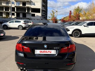 2013 BMW 5 серии 520i VI (F10/F11/F07) Рестайлинг, чёрный, 1650000 рублей, вид 5