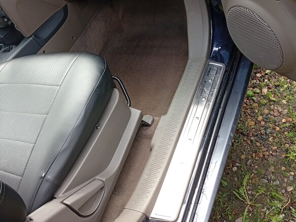 2004 Hyundai Santa Fe I, синий, 530000 рублей - вид 7