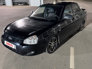 2012 Lada (ВАЗ) Priora I, чёрный, 400000 рублей, вид 5