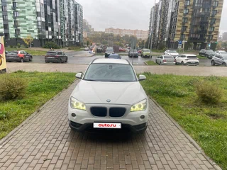 2013 BMW X1 20i I (E84) Рестайлинг, белый, 1320000 рублей, вид 3