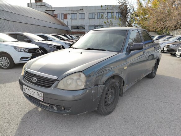 2007 Lada (ВАЗ) Priora I, зелёный, 105000 рублей