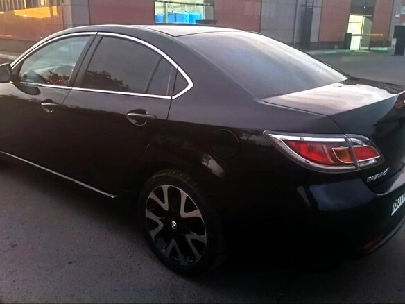 2012 Mazda 6 II (GH) Рестайлинг, чёрный, 800000 рублей - вид 8