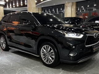 2024 Toyota Highlander IV (XU70), чёрный, 6060000 рублей, вид 3