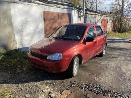 2007 Lada (ВАЗ) Kalina I, серебристый, 168000 рублей, вид 1