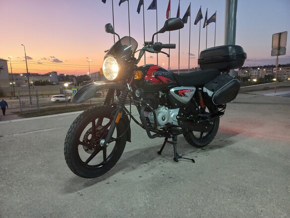 2023 Bajaj Boxer BM 150X, чёрный, 140000 рублей
