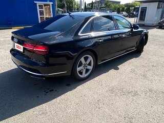2013 Audi A8 Long III (D4) Рестайлинг, чёрный, 1800000 рублей, вид 2