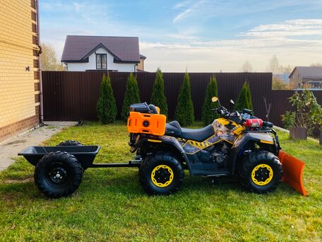 2012 BRP Can-Am Outlander 800, жёлтый, 800000 рублей, вид 3