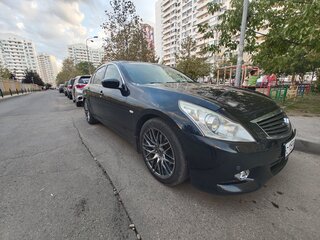 2010 Infiniti G25 IV, чёрный, 1370000 рублей, вид 3