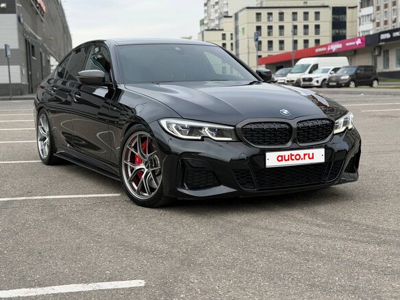 2019 BMW 3 серии M340i xDrive VII (G2x), чёрный, 5900000 рублей - вид 2