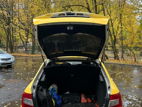 2015 Skoda Octavia III (A7), жёлтый, вид 5