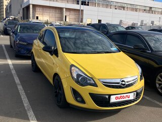 2013 Opel Corsa D Рестайлинг II, жёлтый, 620000 рублей, вид 2