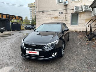 2014 Kia Optima III Рестайлинг, чёрный, 1300000 рублей, вид 1