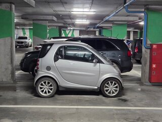 2005 Smart Fortwo I Рестайлинг, серебристый, 470000 рублей, вид 1