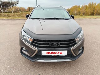 2022 Lada (ВАЗ) Vesta SW Cross I, коричневый, 1395000 рублей, вид 4