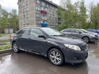 2006 Toyota Corolla X (E140, E150), чёрный, 570000 рублей, вид 3