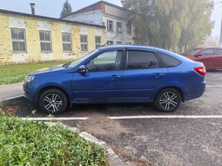 2022 Lada (ВАЗ) Granta Euro-2 I Рестайлинг, синий, 680000 рублей, вид 4