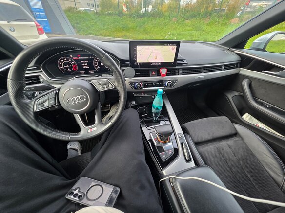 2019 Audi A4 45 TFSI V (B9) Рестайлинг, серый, 4150000 рублей - вид 10