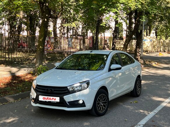 2017 Lada (ВАЗ) Vesta I, белый