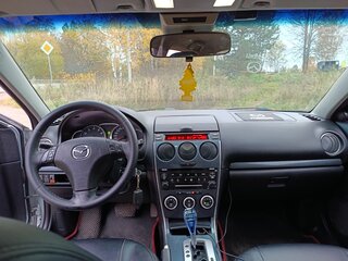 2005 Mazda 6 I (GG) Рестайлинг, серебристый, 580000 рублей, вид 5