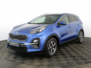 2020 Kia Sportage IV Рестайлинг, синий, 2100000 рублей, вид 1