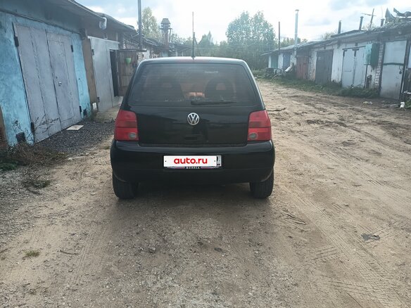 2000 Volkswagen Lupo, чёрный - вид 1