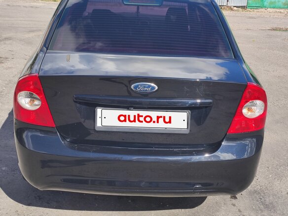 2008 Ford Focus II Рестайлинг, чёрный - вид 6