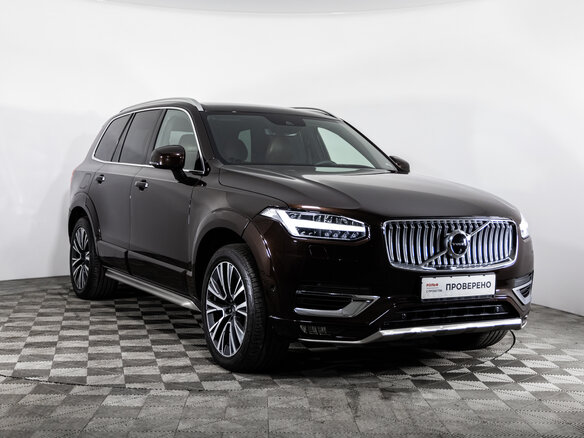 2019 Volvo XC90 II Рестайлинг 1, коричневый, 4400000 рублей - вид 2