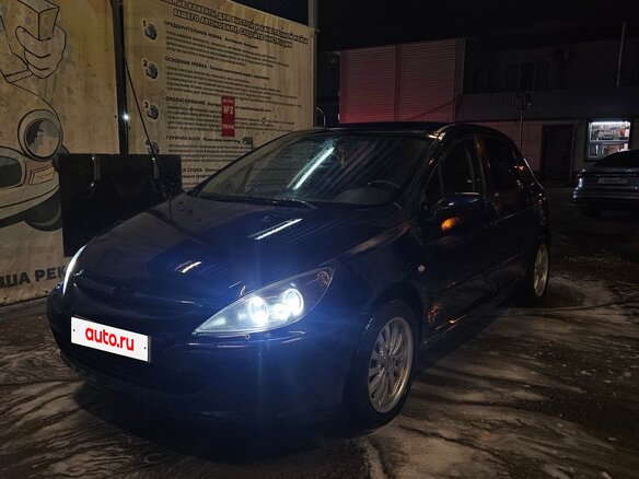 2005 Peugeot 307 I, синий, 170000 рублей - вид 7
