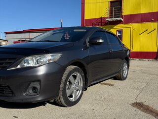 2012 Toyota Corolla X (E140, E150) Рестайлинг, серый, 1500000 рублей, вид 3