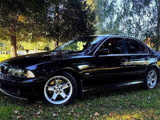 2001 BMW 5 серии 525i IV (E39) Рестайлинг, чёрный, 780000 рублей, вид 1