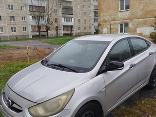 2014 Hyundai Solaris I, серый, 600000 рублей, вид 1