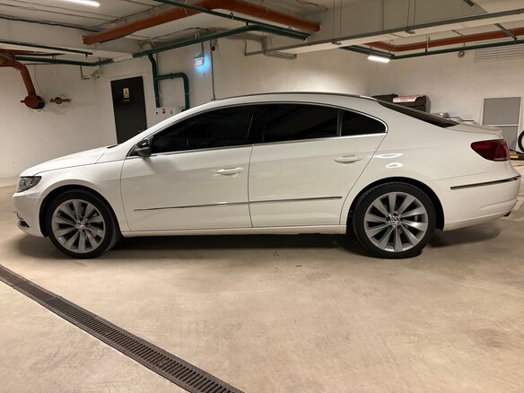 2012 Volkswagen Passat CC I Рестайлинг, белый - вид 5