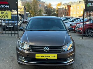 2019 Volkswagen Polo V Рестайлинг, коричневый, 1349000 рублей, вид 3