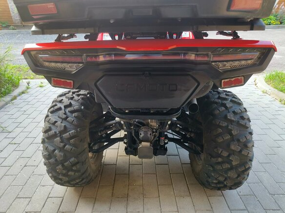 2025 CFMoto CFORCE 520 L, красный, 635000 рублей - вид 7