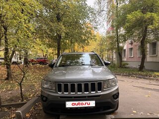 2012 Jeep Compass I Рестайлинг, серый, 900000 рублей, вид 1