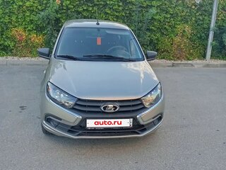 2019 Lada (ВАЗ) Granta I Рестайлинг, серый, 625000 рублей, вид 1