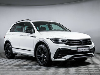 2021 Volkswagen Tiguan II Рестайлинг, белый, 4369000 рублей, вид 3