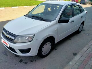 2018 Lada (ВАЗ) Granta I, белый, 350000 рублей, вид 1