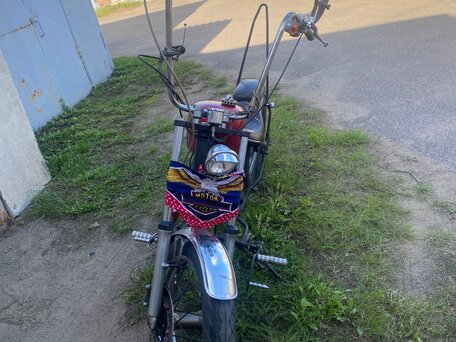1997 Honda CB 400N, красный, 92000 рублей, вид 1