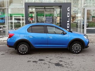 2020 Renault Logan Stepway II Рестайлинг, синий, 929000 рублей, вид 4
