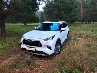 2021 Toyota Highlander IV (XU70), белый, 4800000 рублей, вид 2