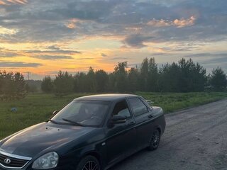 2007 Lada (ВАЗ) Priora I, зелёный, 160000 рублей, вид 1