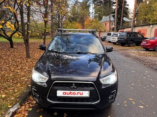 2012 Mitsubishi ASX I Рестайлинг, чёрный, 1350000 рублей, вид 1