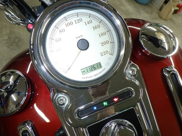 2009 Harley-Davidson Fat Bob, красный, 715000 рублей - вид 8