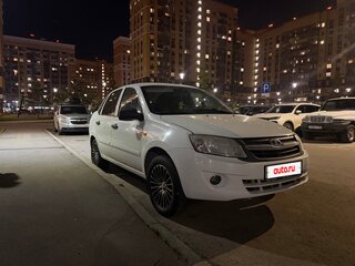 2014 Lada (ВАЗ) Granta I, белый, 402000 рублей, вид 2