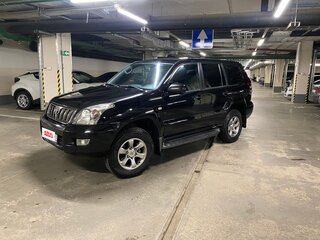 2008 Toyota Land Cruiser Prado 5-speed 120 Series Рестайлинг, чёрный, 1800000 рублей, вид 1