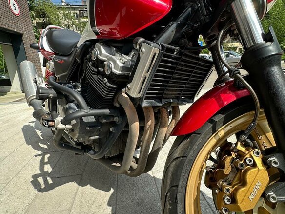 2006 Honda CB 400 Super Four, красный, 350000 рублей - вид 14