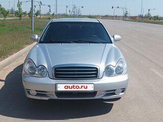 2007 Hyundai Sonata ТагАЗ IV (EF) Рестайлинг, серебристый, 450000 рублей, вид 3