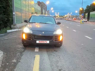 2008 Porsche Cayenne I Рестайлинг (957), чёрный, 1050000 рублей, вид 1